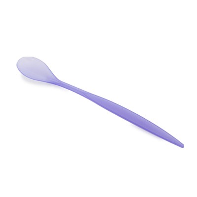 19.5cm Purple Color Sundae Spoon - Purple Sundae Spoon